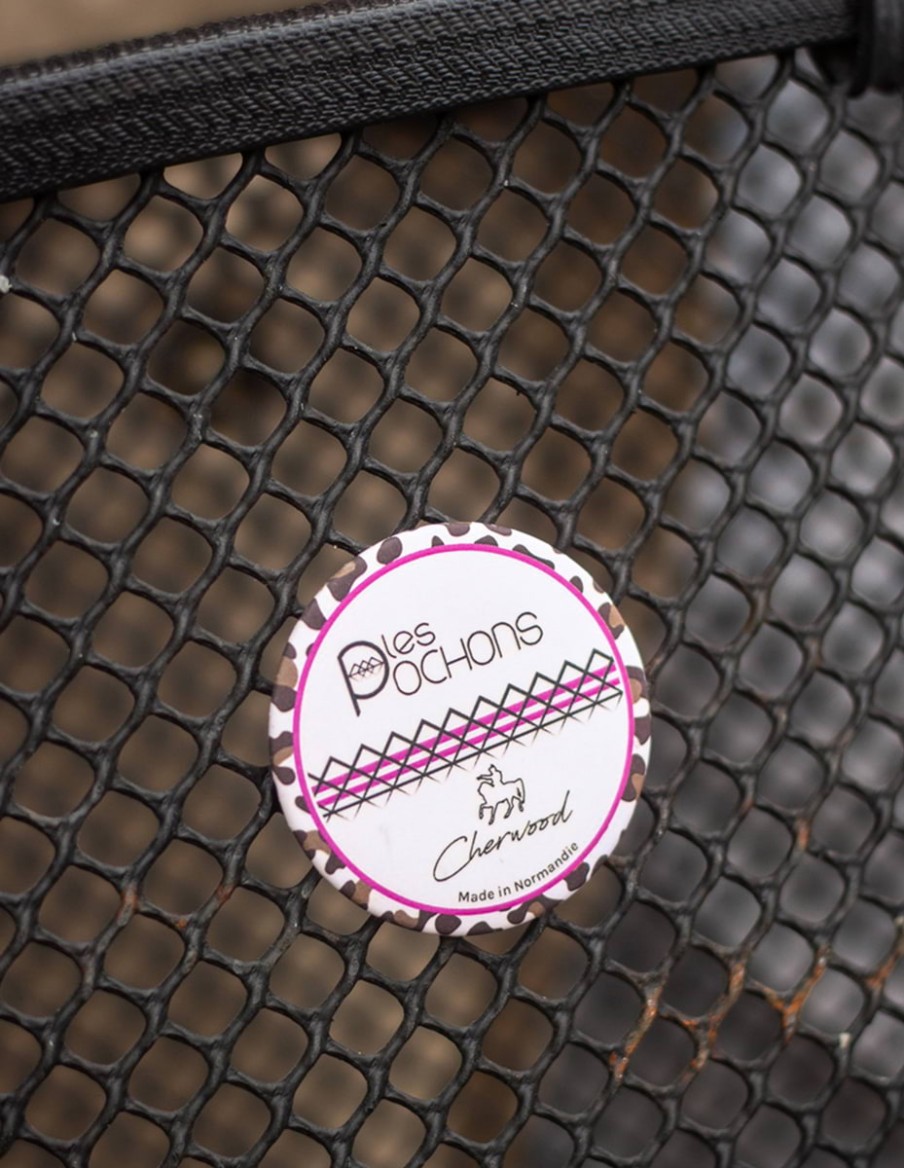 Le Panier upcyclé Léopard Rose by Cherwood • Accessoires • Cherwood