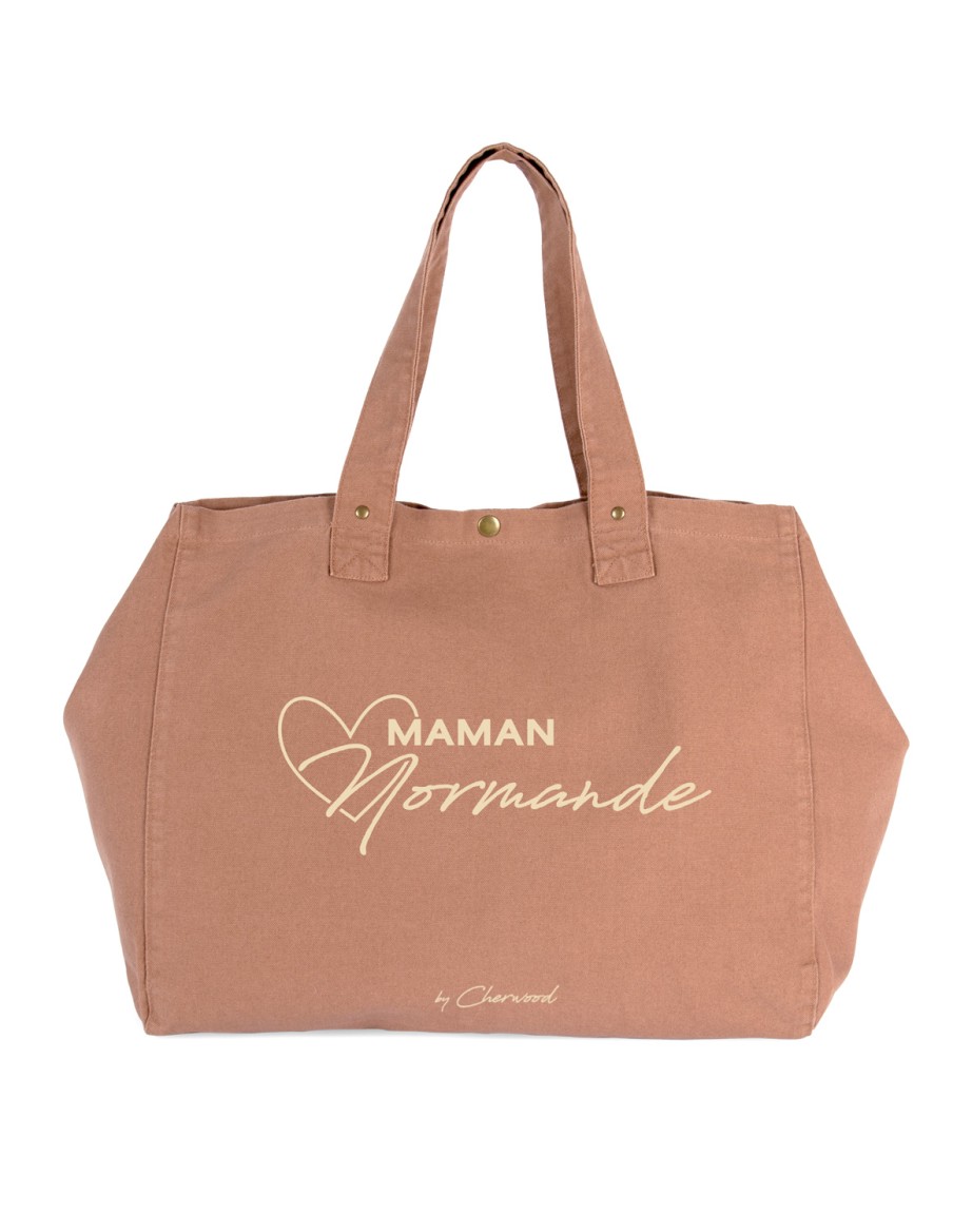Cabas Vintage Maman Personnalisable • Accueil • Cherwood