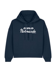Hoodie (sweat à capuche) femme Maman personnalisable en coton biologique