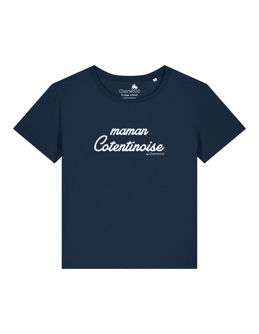 T-shirt Femme maman Personnalisable • Fête des Mères • Cherwood