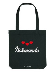 Sac Tote Bag Normande Coeurs