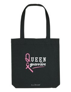 Tote-bag Queen Guerrière Octobre Rose by Cherwood