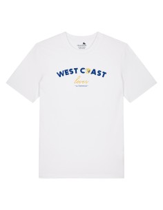 Tee-shirt mixte West Coast Lover en coton bio by Cherwood