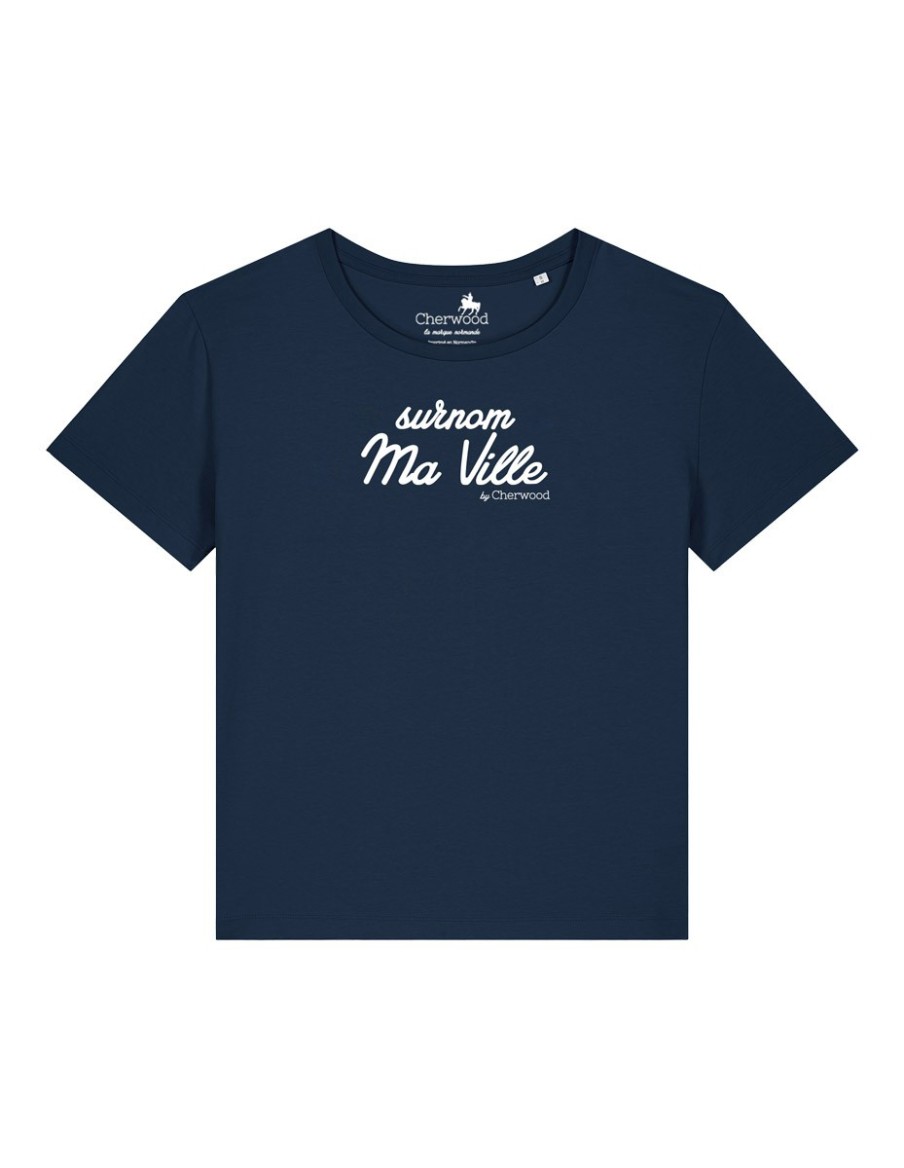 T-shirt Femme Mamie Personnalisable • Personnalisation • Cherwood