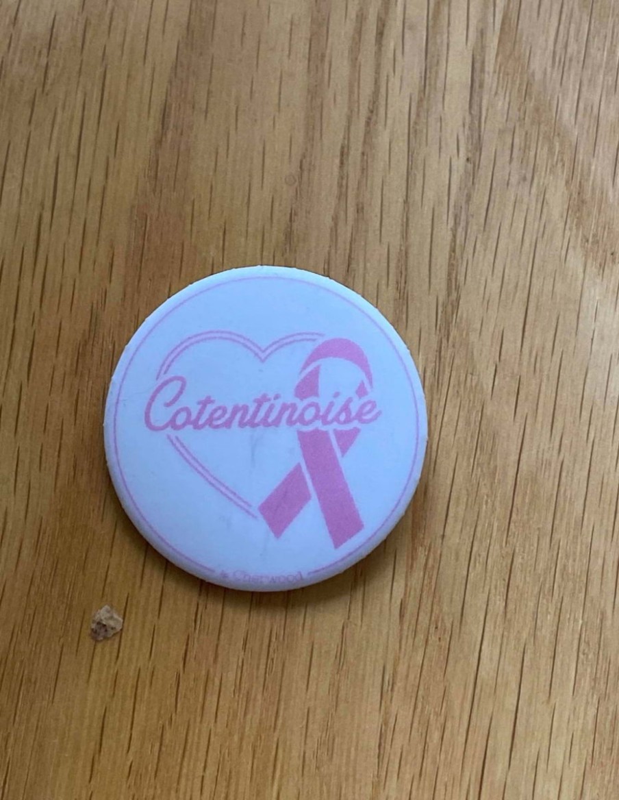 Badge Cotentinoise Octobre Rose • Octobre Rose • Cherwood