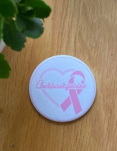 Magnet Décapsuleur Cherbourgeoise Octobre Rose by Cherwood
