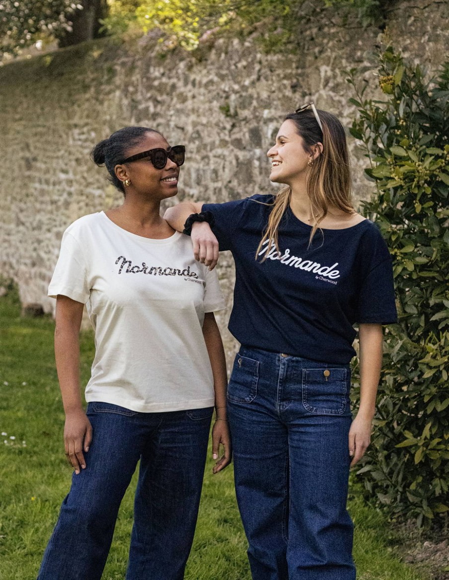 T-shirt Femme Normande Léopard • Femme • Cherwood
