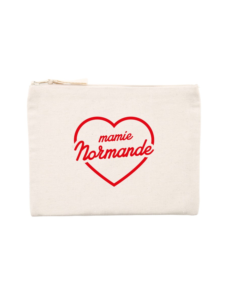 Pochette Mamie Normande love • Pochettes & Trousses • Cherwood