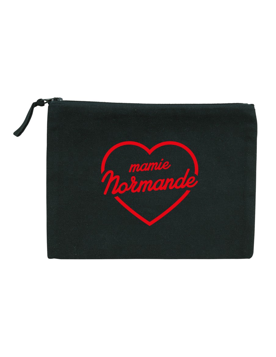 Pochette Mamie Normande love • Pochettes & Trousses • Cherwood
