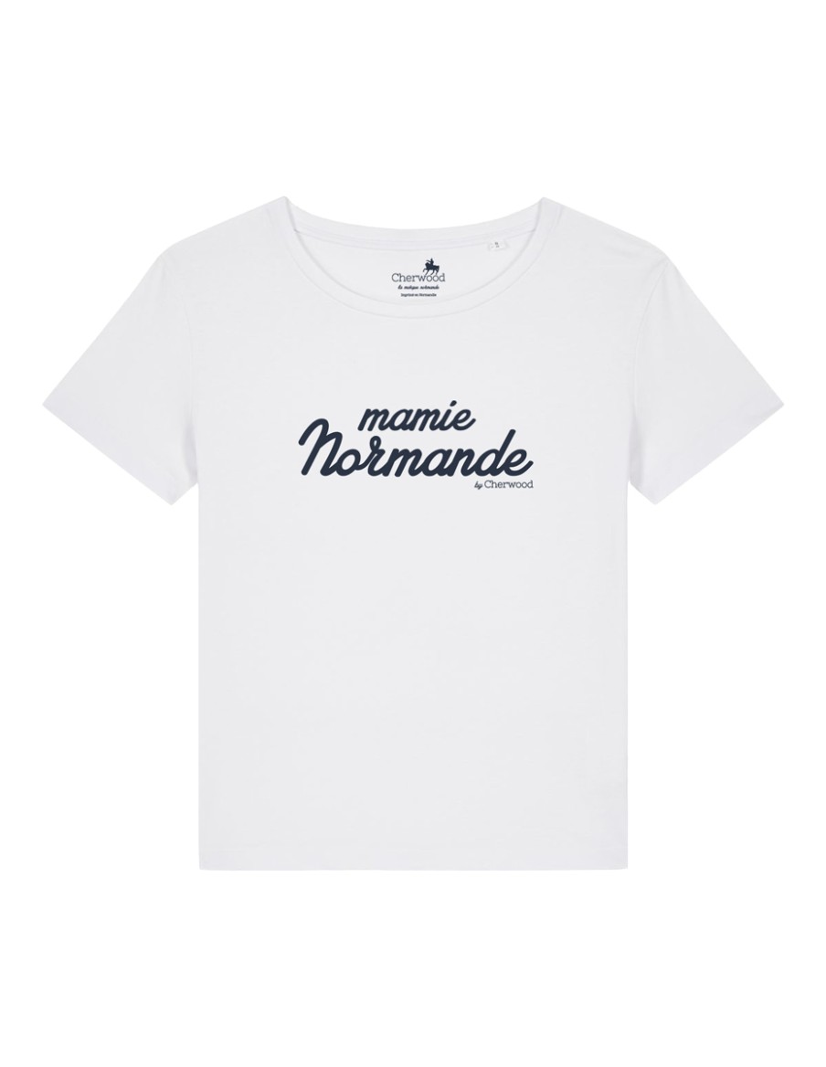 T-shirt Femme mamie Normande • Fête des Grand-Mères • Cherwood