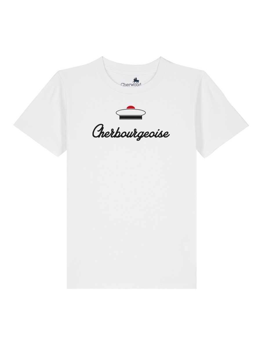 T-shirt Fille Cherbourgeoise Bachi • Enfant • Cherwood