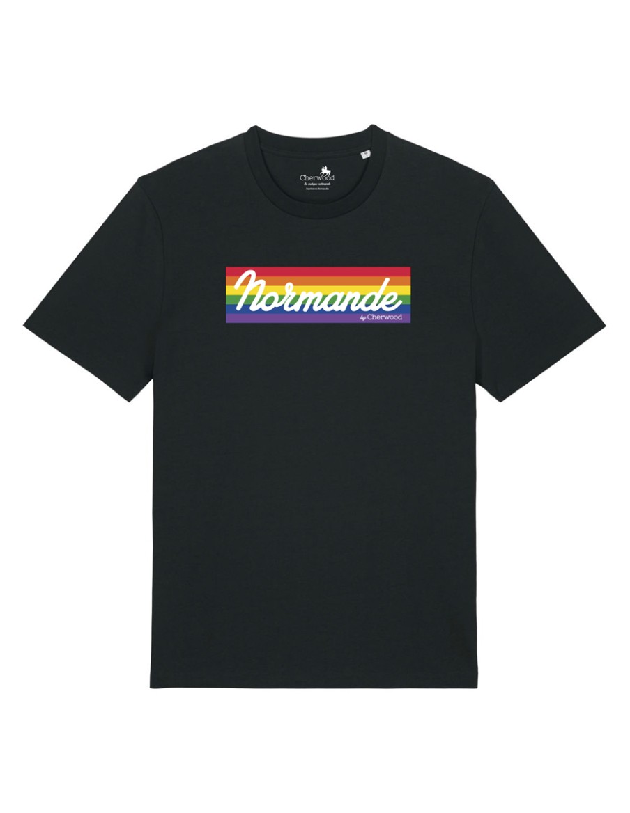 T-shirt Femme Normande Rainbow • ?️‍? Rainbow Style • Cherwood