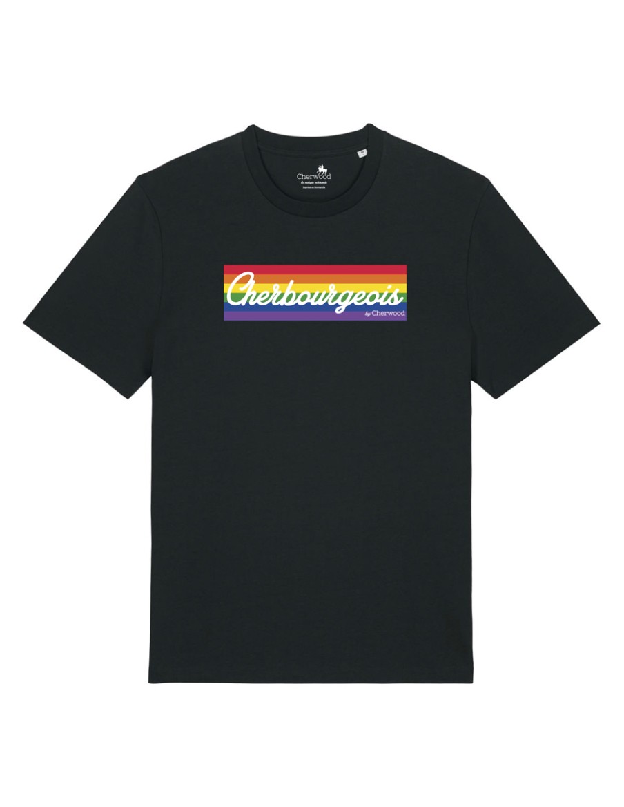 T-shirt Homme Cherbourgeois Rainbow • ?️‍? Rainbow Style • Cherwood