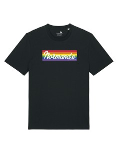 T-shirt mixte Normand.e Rainbow, 100% coton bio by Cherwood