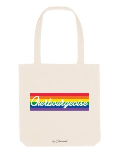 Sac Tote bag Cherbourgeoise Rainbow by Cherwood