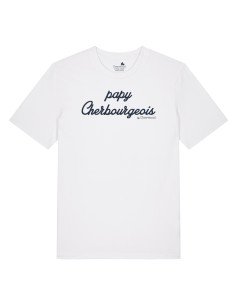 T-shirt homme papy Cherbourgeois : 100% coton biologique by Cherwood