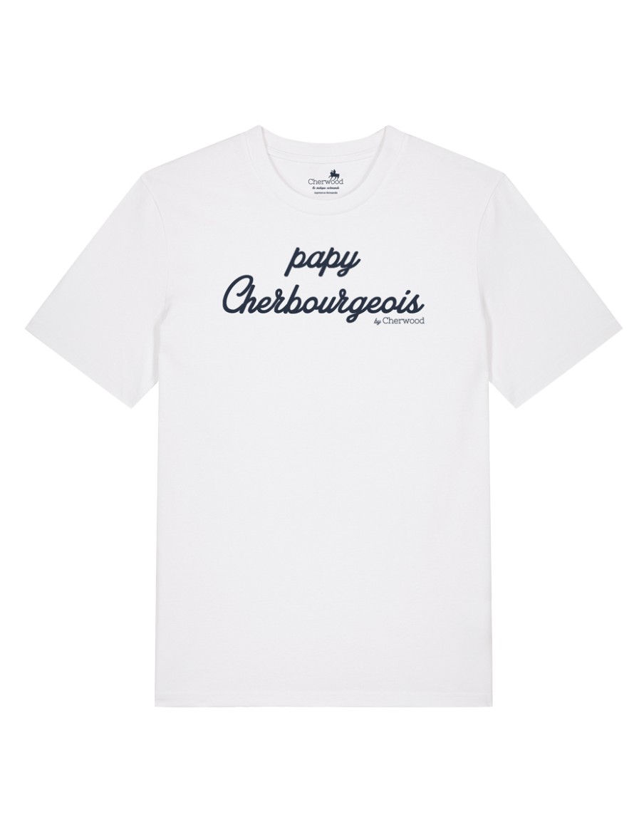 T-shirt Homme Papy Cherbourgeois • Grand-pères • Cherwood