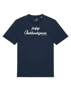 T-shirt homme papy Cherbourgeois : 100% coton biologique by Cherwood
