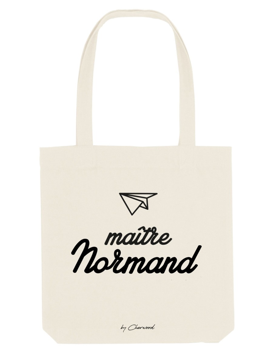 Tote-bag Maître Normand avion • Maitresse • Cherwood