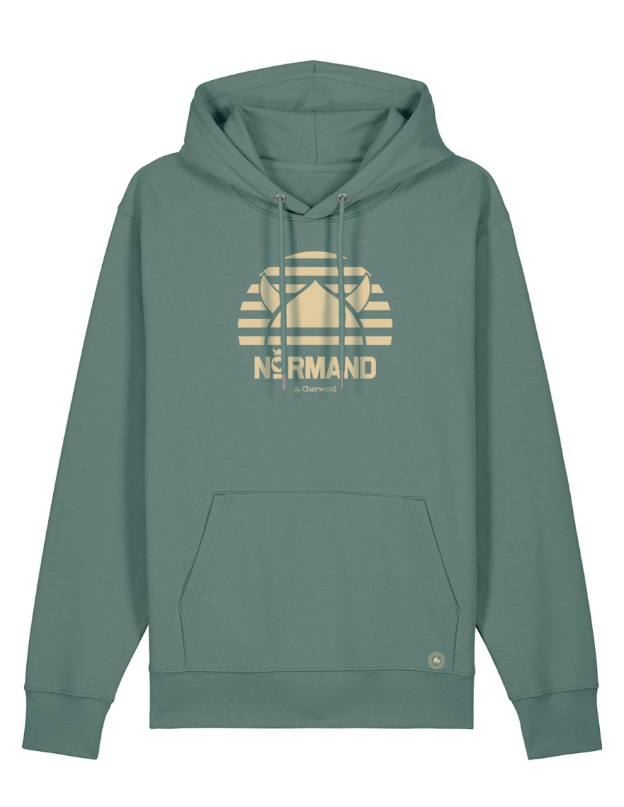 Hoodie Mixte Proud Normand • Homme • Cherwood