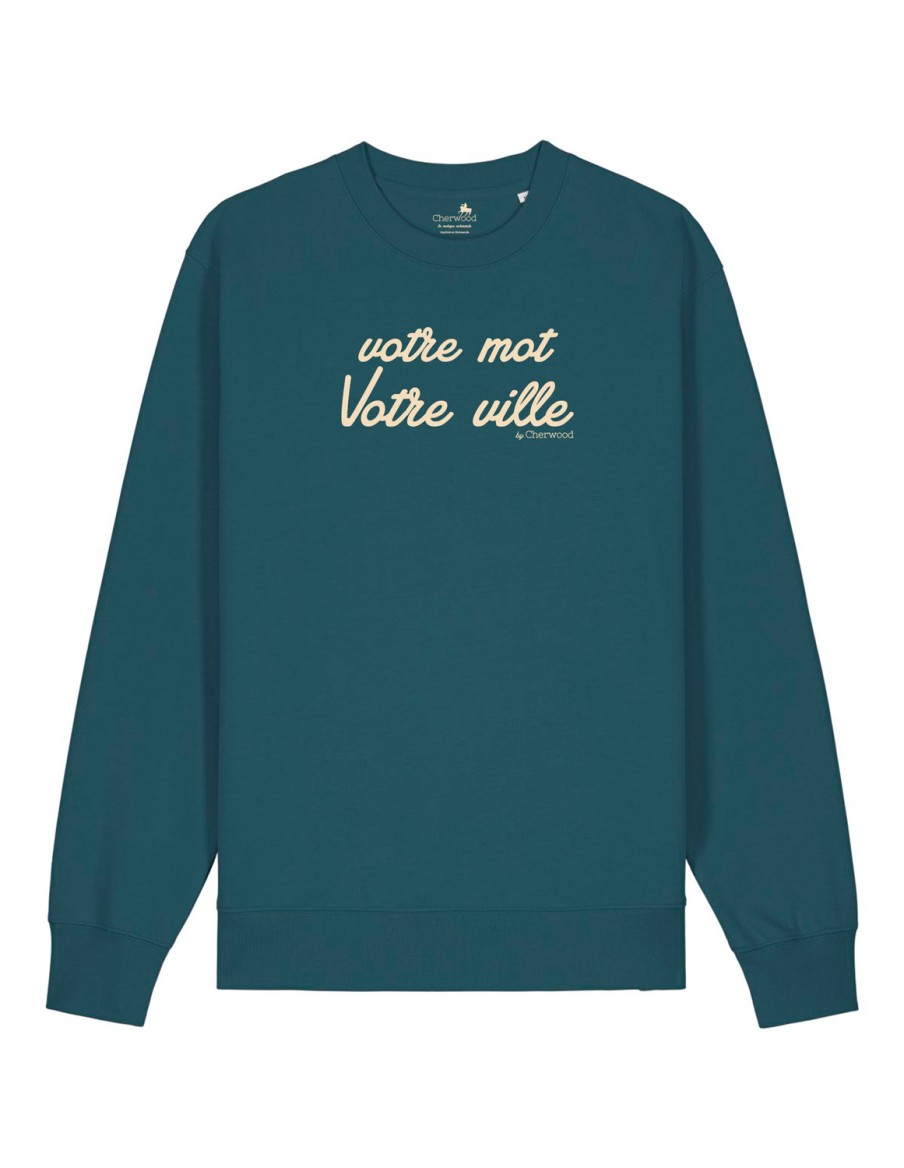 Sweat Homme Ultra-Personnalisable • Personnalisation • Cherwood
