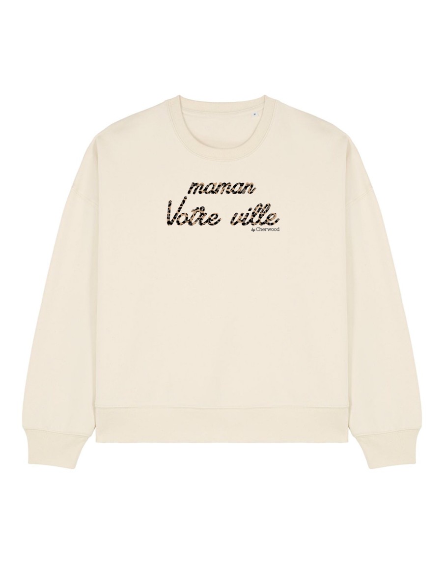 Sweat Femme Maman Personnalisable • Fête des Mères • Cherwood