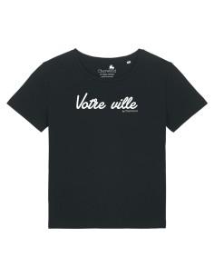 T-shirt Femme Personnalisable 100% coton bio