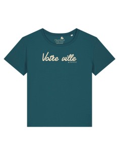 T-shirt Femme Personnalisable 100% coton bio