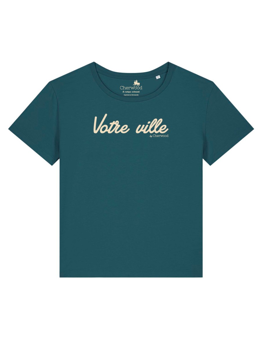T-shirt Femme Personnalisable • Personnalisation • Cherwood