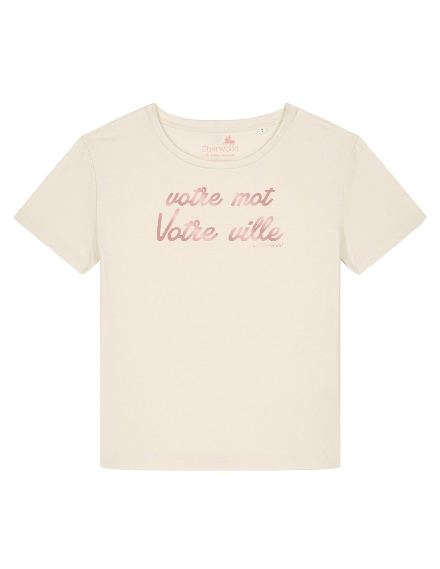 T-shirt Femme Ultra-Personnalisable • Personnalisation • Cherwood