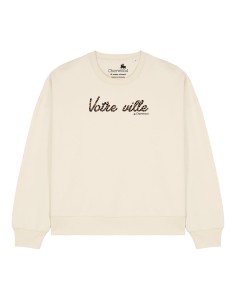 Sweat Femme Personnalisable coton biologique by Cherwood