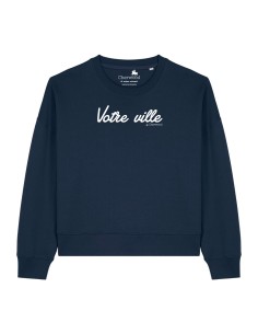 Sweat Femme Personnalisable coton biologique by Cherwood