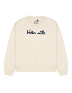 Sweat Femme Personnalisable coton biologique by Cherwood