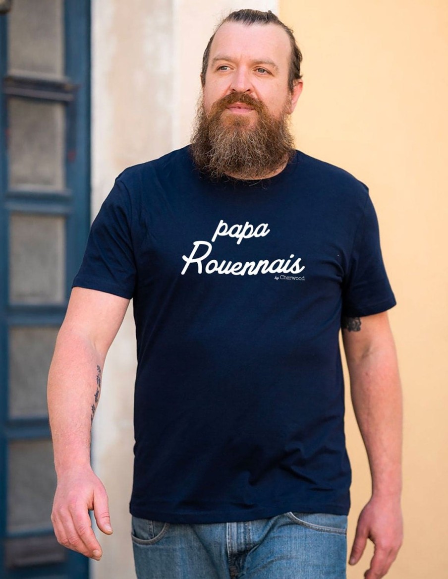 T-shirt Homme Papa Personnalisable • Personnalisation • Cherwood