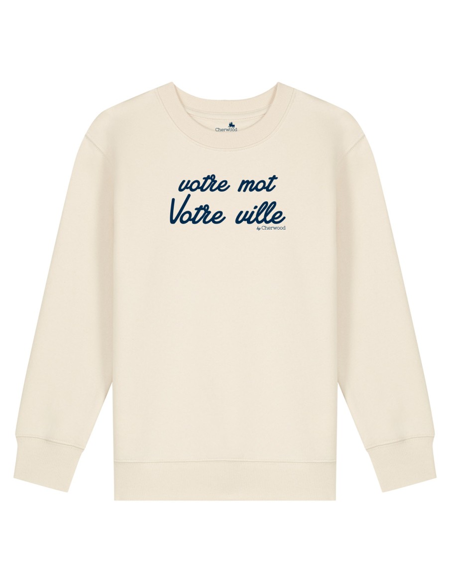 Sweat Enfant Ultra-Personnalisable • Personnalisation • Cherwood