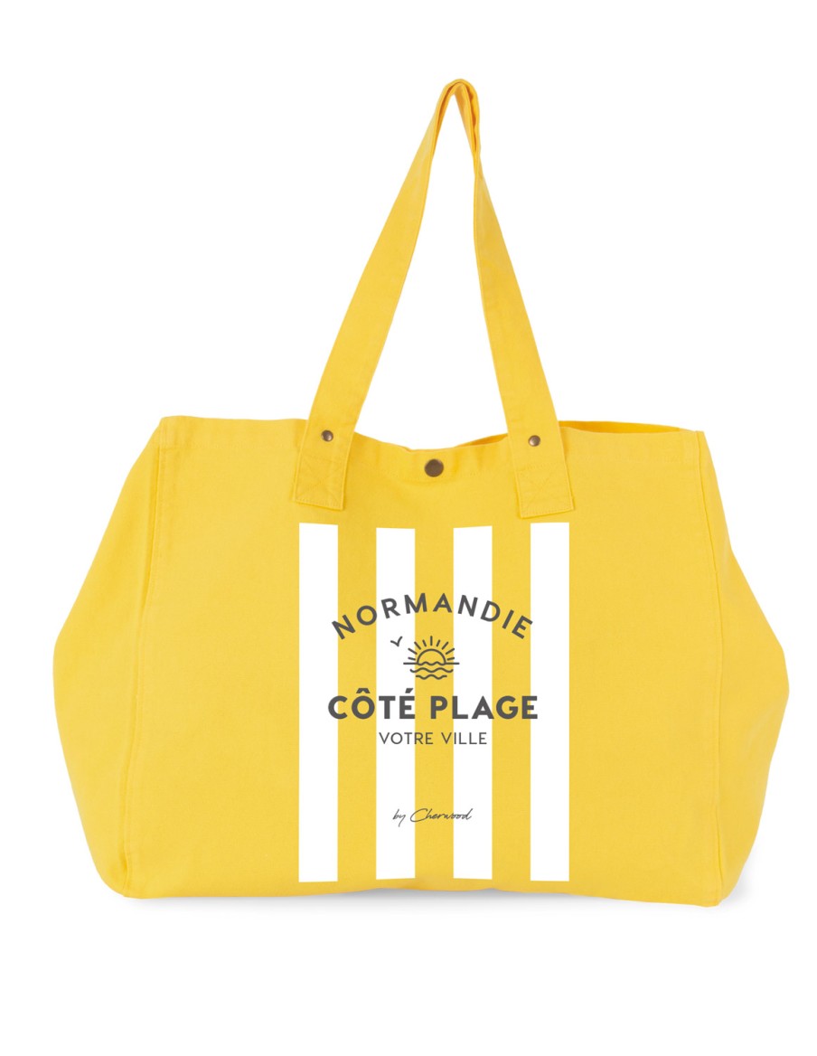Cabas Côté Plage Personnalisable • Personnalisation • Cherwood