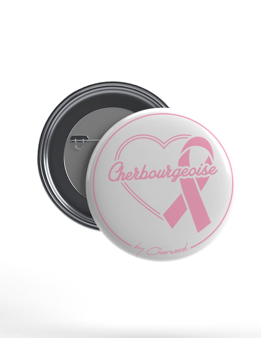 Octobre Rose Badge Cherbourgeoise • Octobre Rose • Cherwood