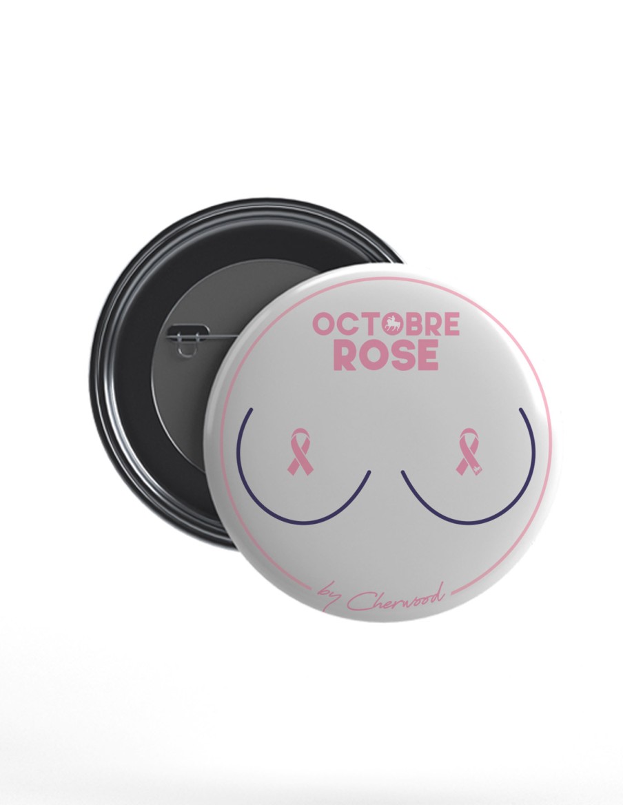 Octobre Rose Badge Kaboobz • Octobre Rose • Cherwood