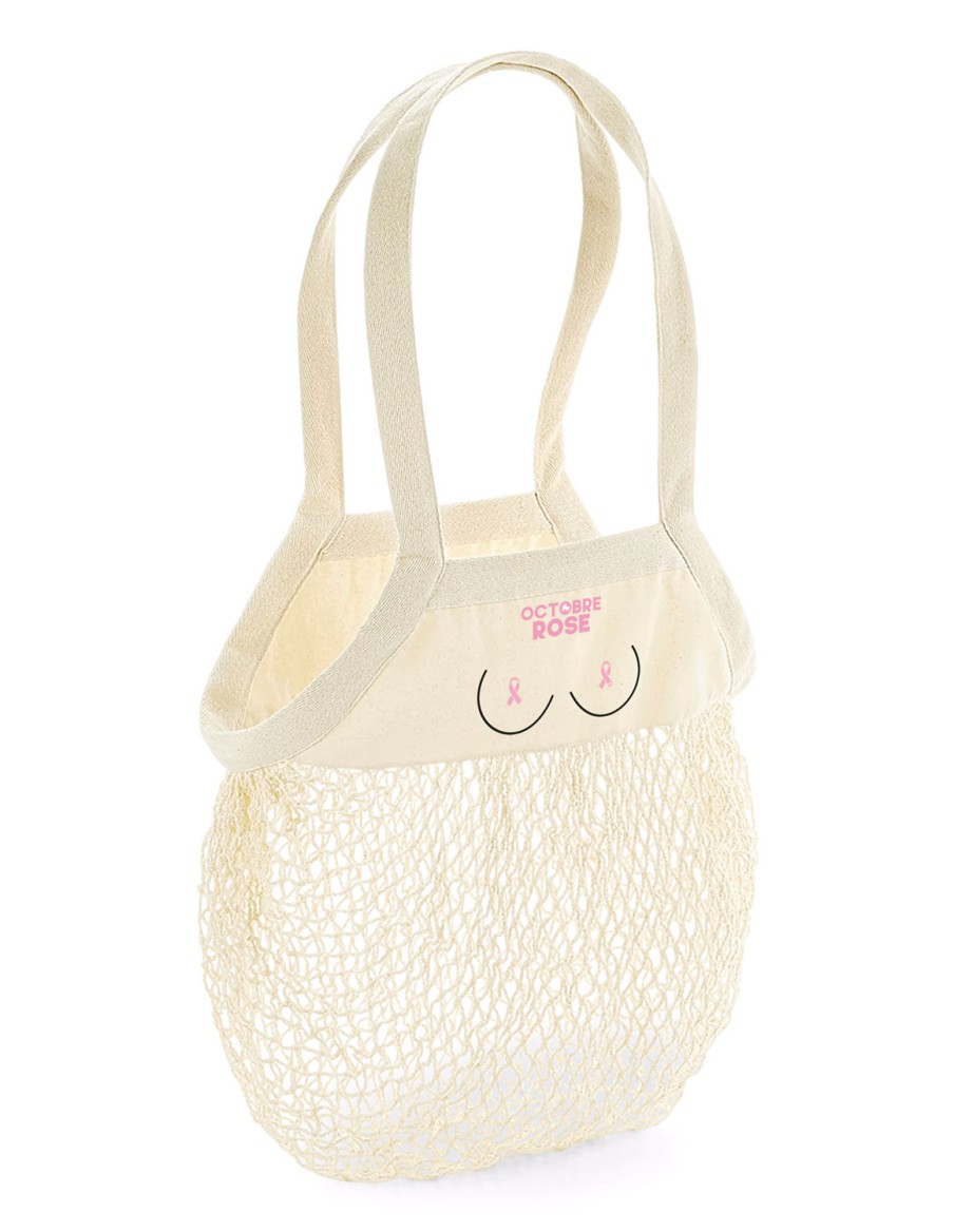 Sac Filet Boobs Octobre Rose • Accueil • Cherwood