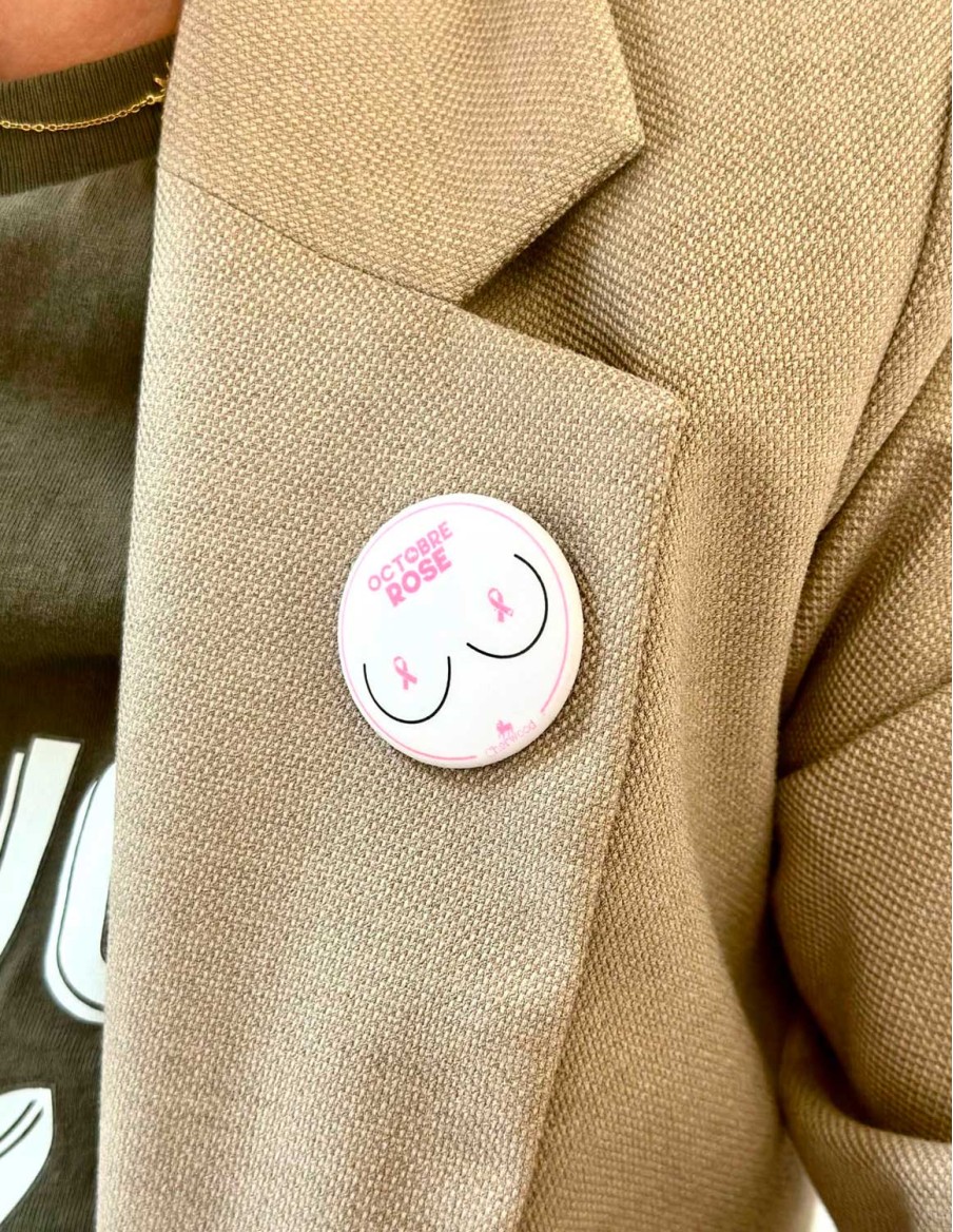 Octobre Rose Badge Kaboobz • Octobre Rose • Cherwood