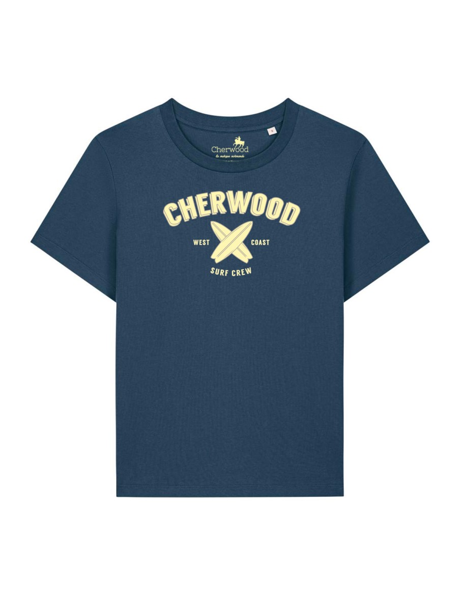 T-shirt Femme Cherwood Surf Crew • Femme • Cherwood