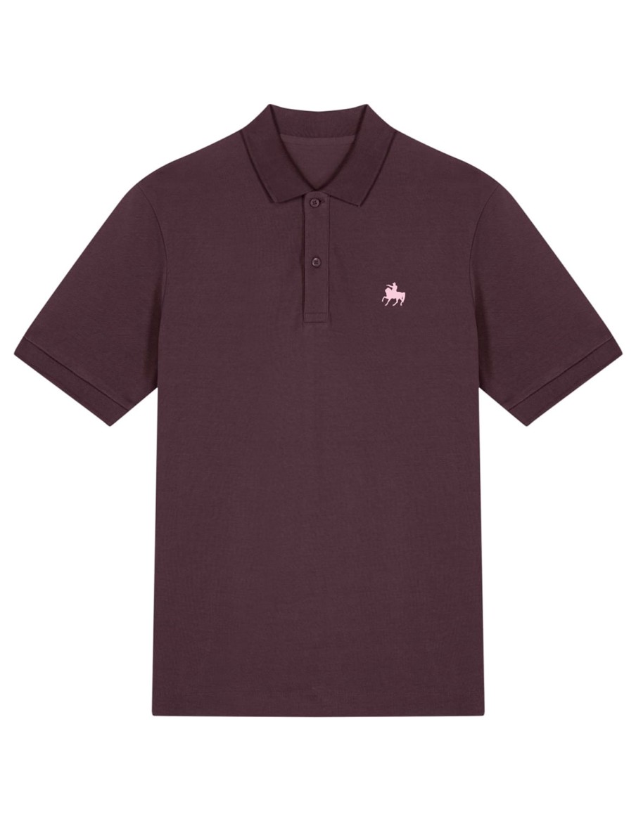 Polo Homme Napo Bordeaux Brodé • Homme • Cherwood