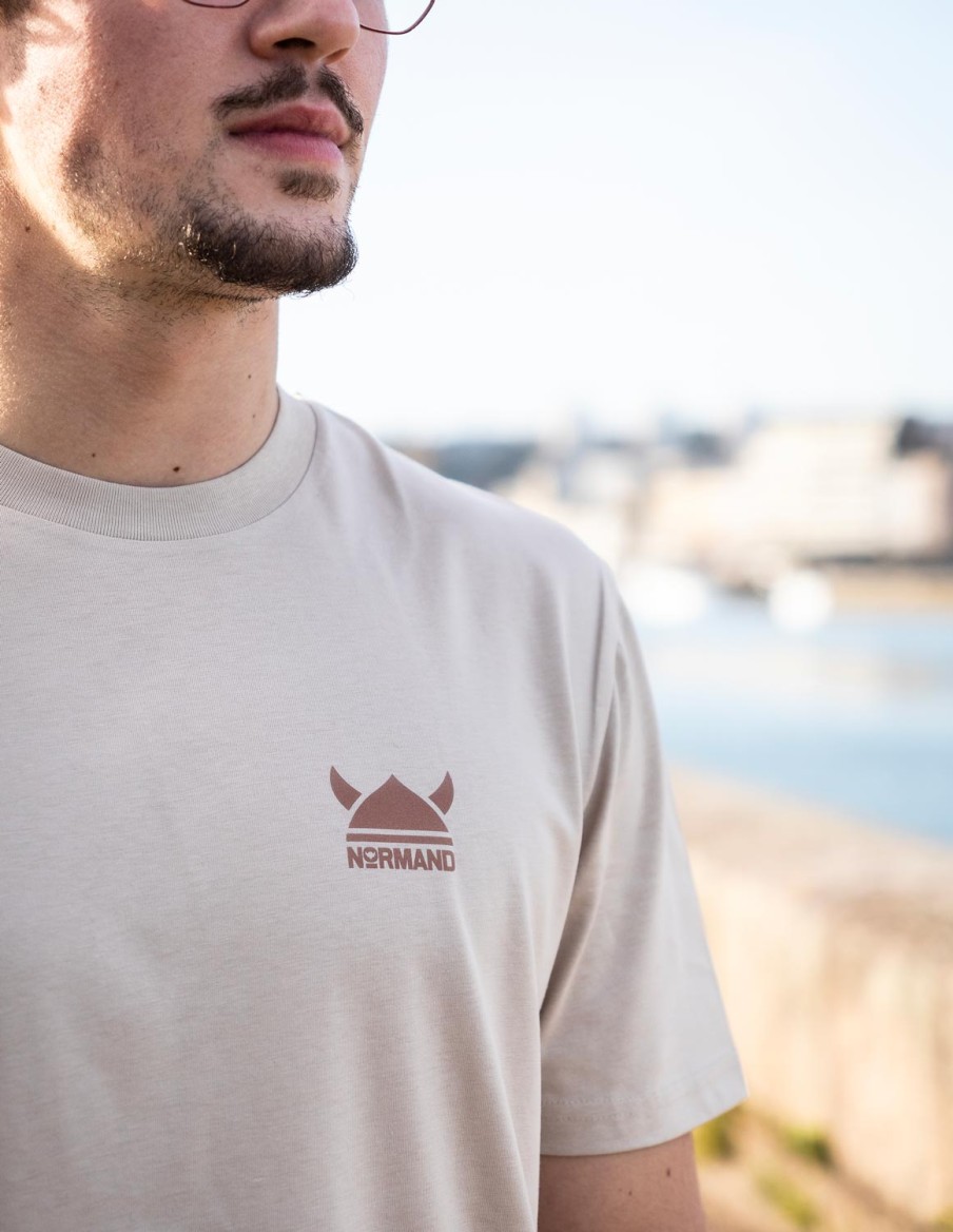 T-shirt Homme Proud Normand Coeur • Homme • Cherwood
