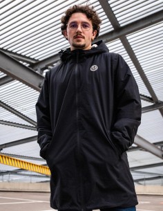 Veste imperméable doublée sherpa