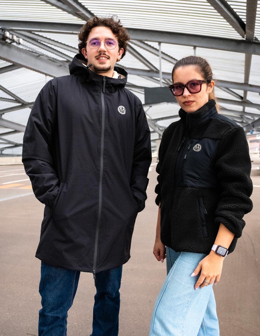 Veste imperméable doublée sherpa Dots • Vestes • Cherwood