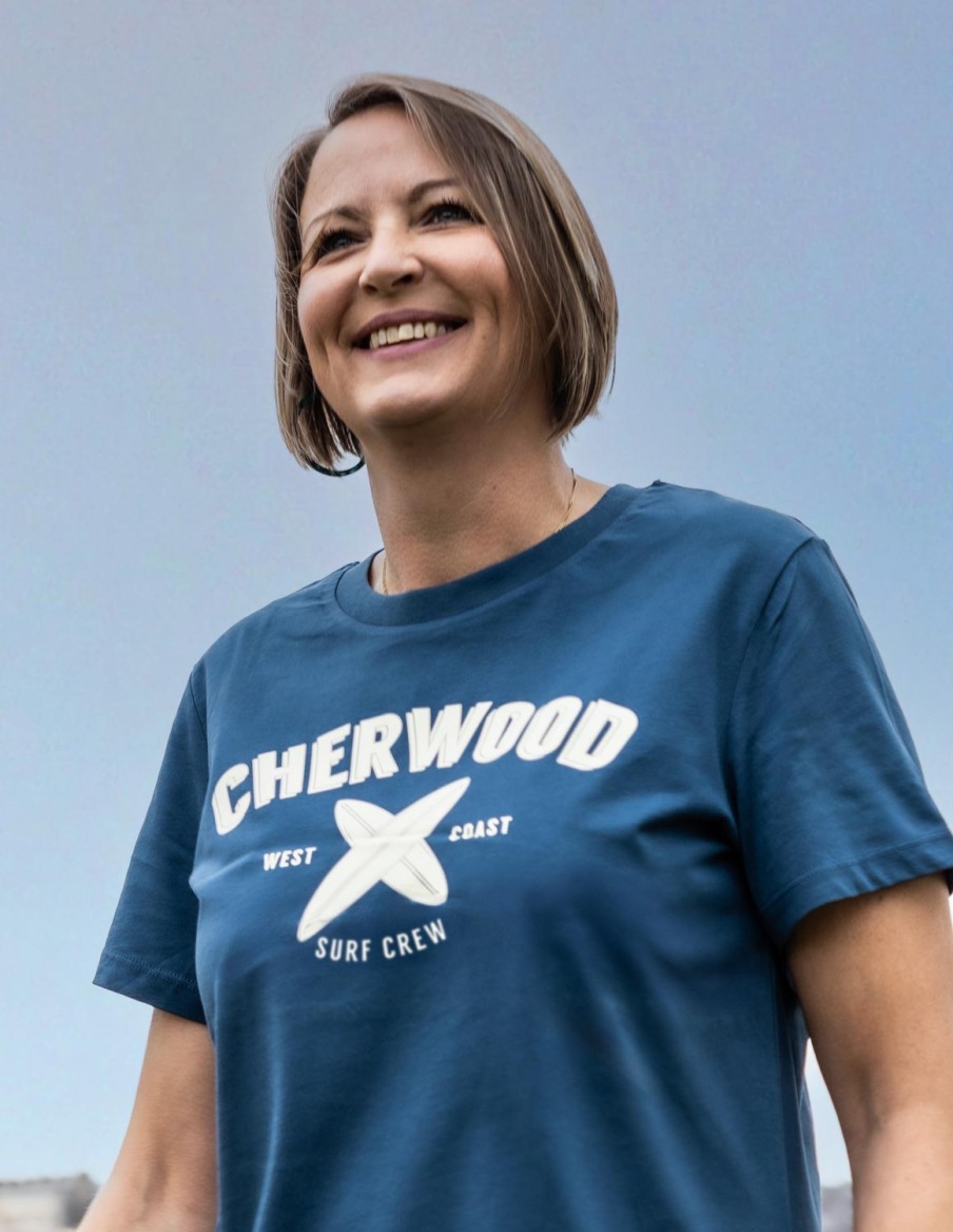 T-shirt Femme Cherwood Surf Crew • Femme • Cherwood