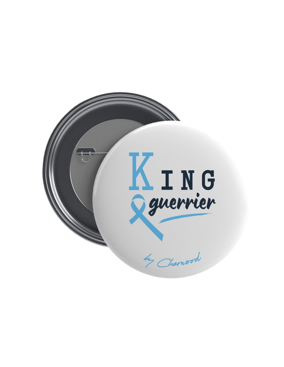Badge King Guerrier • Mars Bleu • Cherwood