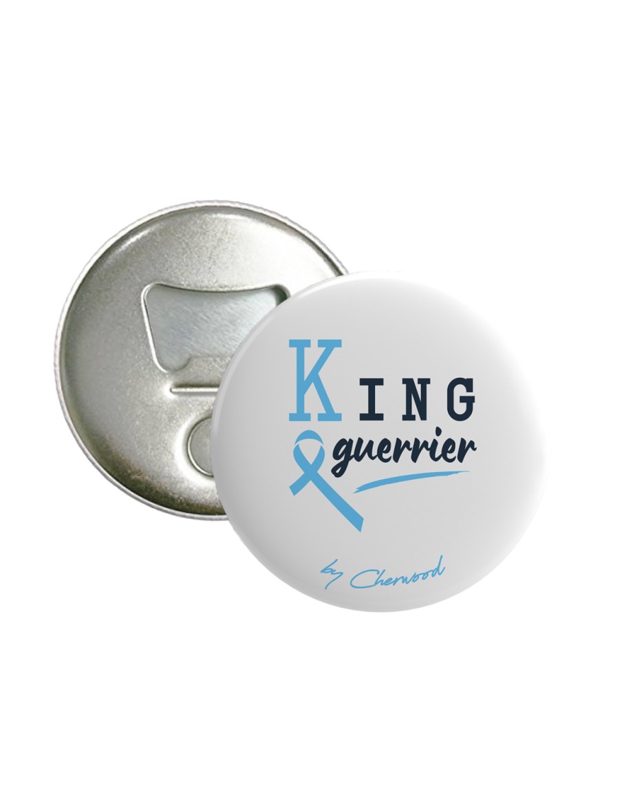 Magnet décapsuleur King Guerrier • Movember • Cherwood
