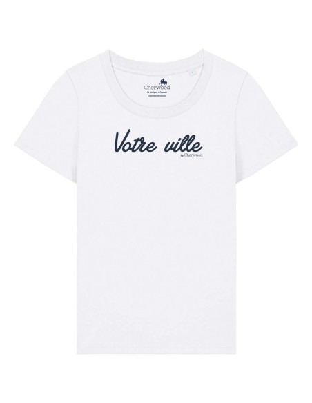 T-shirt Femme Personnalisable 100% coton bio