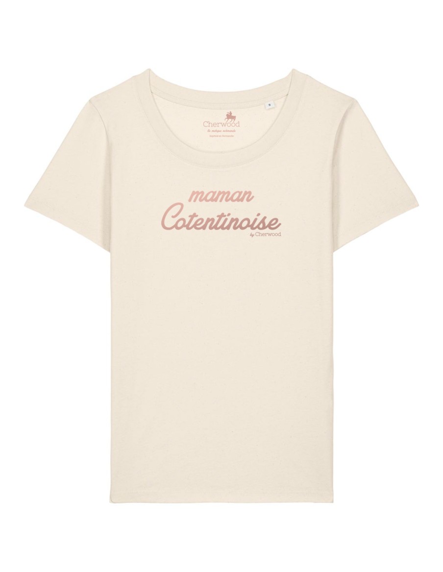 T-shirt Femme maman Personnalisable • Personnalisation • Cherwood